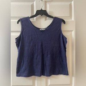 🐮Bobbie Brooks navy tank top🐮